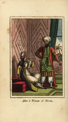 Uomo e donna di Persia