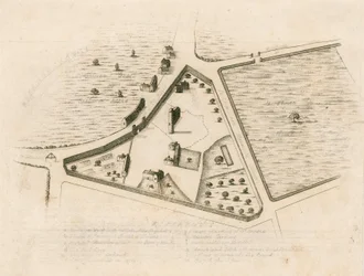 Mappa della parrocchia di St Giles in the Fields, Londra