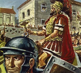 Marco Attilio Regolo si fece notare per la prima volta quando prese Brindisi