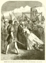 Margaret Roper si congeda dal padre, Sir Thomas More, al molo della Torre