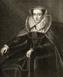 Maria Stuarda (1542-87) (incisione)