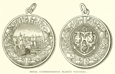 Medaglia commemorativa delle vittorie di Blake