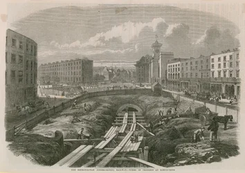 Lavori della Metropolitana a Kings Cross