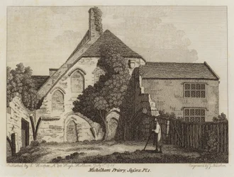 Michelham Priory, Sussex, 1785