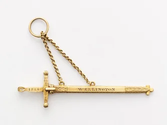 Spada commemorativa in miniatura