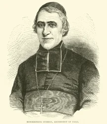 Monsignor Guibert, Arcivescovo di Parigi, maggio 1871