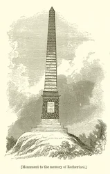 Monumento alla memoria di Rutherford
