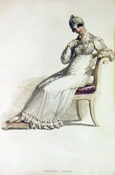 Abito da mattina, tavola di moda da Ackermann