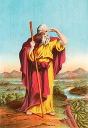 Mosè che guarda la terra promessa