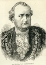 Mr. Alderman e lo Sceriffo Nottage da The Illustrated London News, 10 novembre 1877