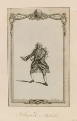 Mr Garrick come Macbeth