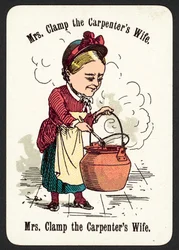 Signora Clamp, la moglie del falegname