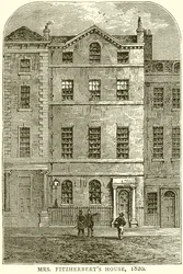 Casa di Mrs. Fitzherbert, 1820