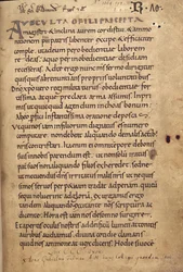 Ms. 197 f.1r Regola di San Benedetto
