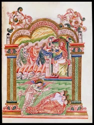 Ms 274 (Y-6) fol.37 Il Sogno e l