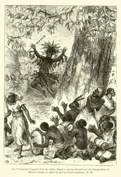 Mungo Park in Africa (incisione)