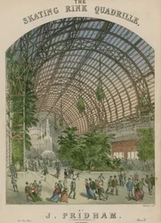 Partitura musicale per The Skating Rink Quadrille di J Pridham