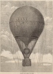 Il gigante pallone di Nadar a Parigi