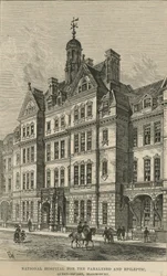 National Hospital for the Paralysed and Epileptic, Queen Square, Bloomsbury