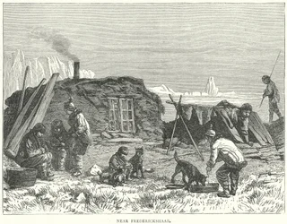 Vicino a Frederickshaab (incisione)