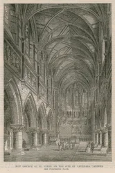 Nuova chiesa di San Pietro sul sito dei Vauxhall Gardens