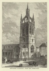 Cattedrale di Newcastle da nord-ovest