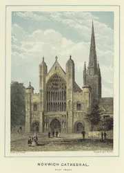 Cattedrale di Norwich, facciata ovest