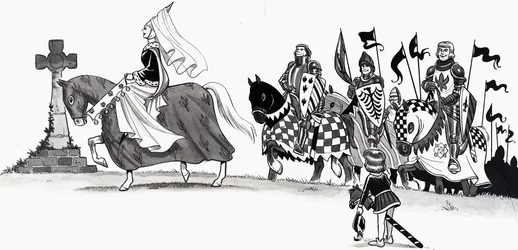 Illustrazione di una filastrocca
