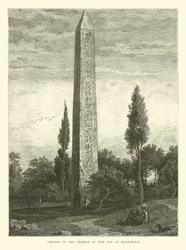 Obelisco del Tempio del Sole a Heliopolis