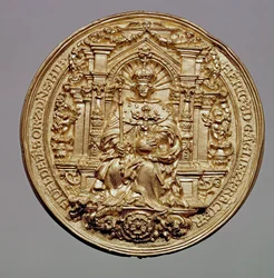 Dritto del sigillo di Enrico VIII (1491-1547)