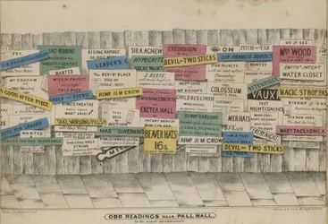 Lettura strana vicino a Pall Mall