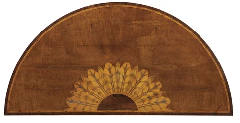 Uno di un paio di tavoli da gioco a doppia ribalta di Giorgio III, c.1780