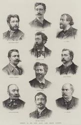 Apertura del Salon di Parigi, alcuni pittori francesi