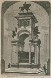 Progetto originale del Monumento di Wellington
