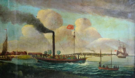 P.S. Royal Charter a Barton waterside, c.1850