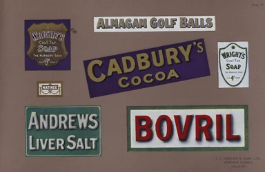 Pagina di Jordans Enamelled Signs