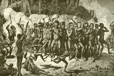 Danza di guerra papuana