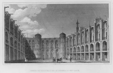 Parigi, Corte del Castello di St Germain-En-Laye
