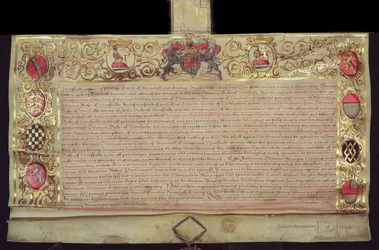 Brevetto per il ripristino del Ducato di Norfolk, da Carlo II, 1660
