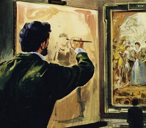 Paul Cézanne studiò e persino copiò le opere di Rubens nel Museo del Louvre