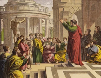 Paolo predica ad Atene