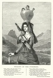 Contadino dei Pirenei (incisione)