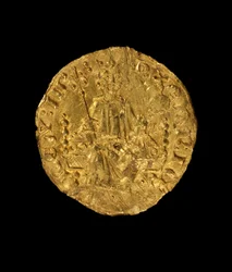 Penny di re Enrico III, 1257-58 (oro)