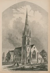 Vista prospettica di Christ Church