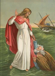 Pietro che Cammina sul Mare