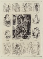 Immagini di Londra di un artista francese, I