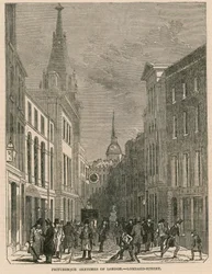 Schizzi pittoreschi di Londra - Lombard Street