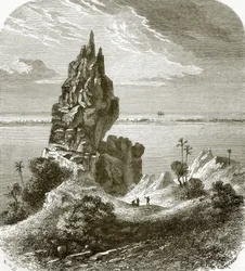 Pinnacolo e barriera corallina, Bora-Bora