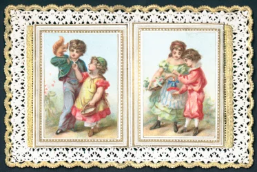 Giocare con uno scoiattolo e giocattoli