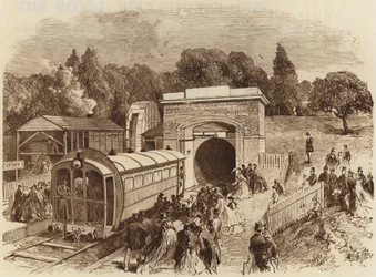Ferrovia pneumatica per passeggeri